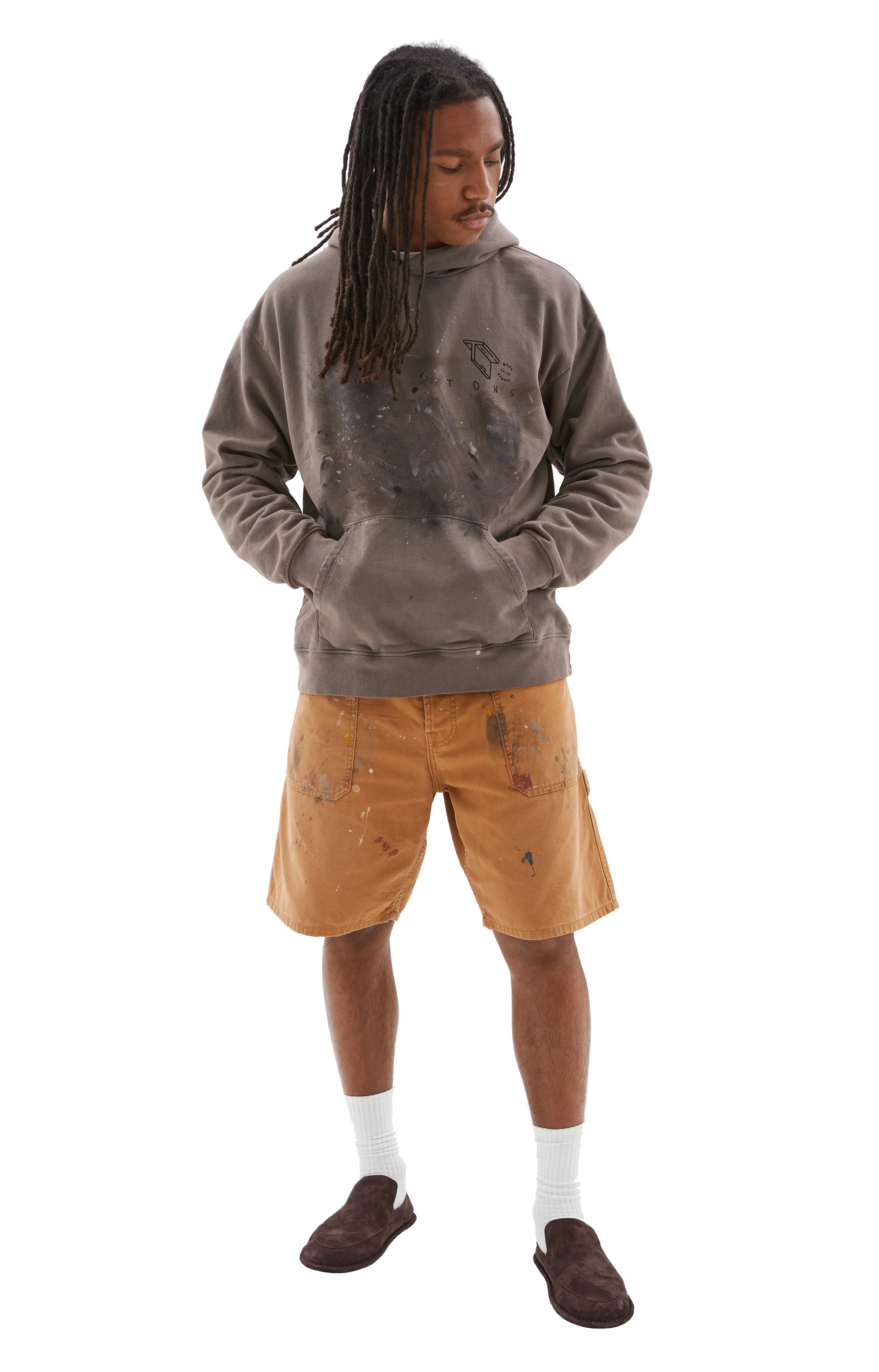 Pittsburgh Special Printed Cotton Hoodie (Steel)