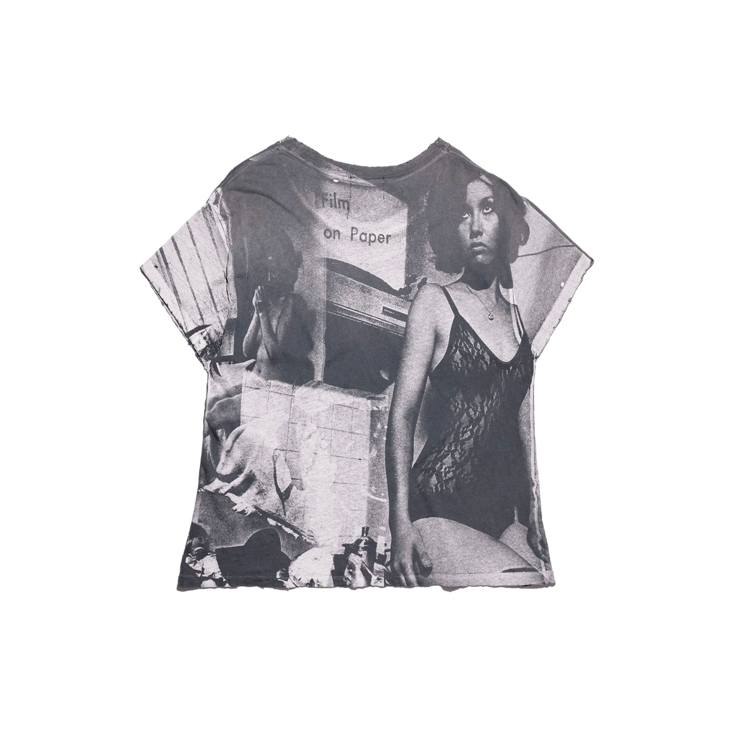 Film On Paper T-Shirt (Faded Black)