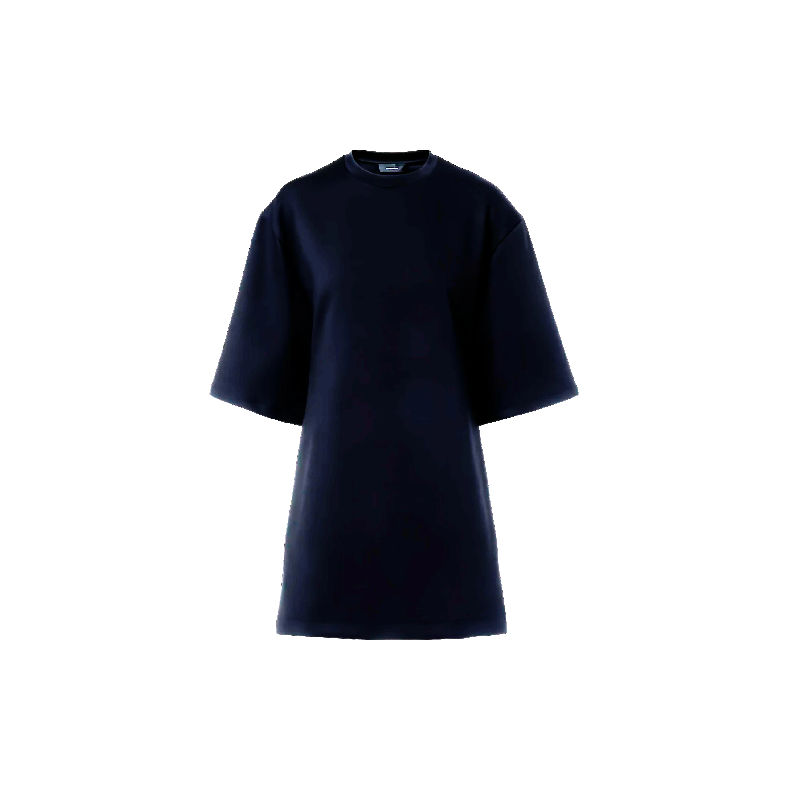 Backless Tee Dress Mini (Black)