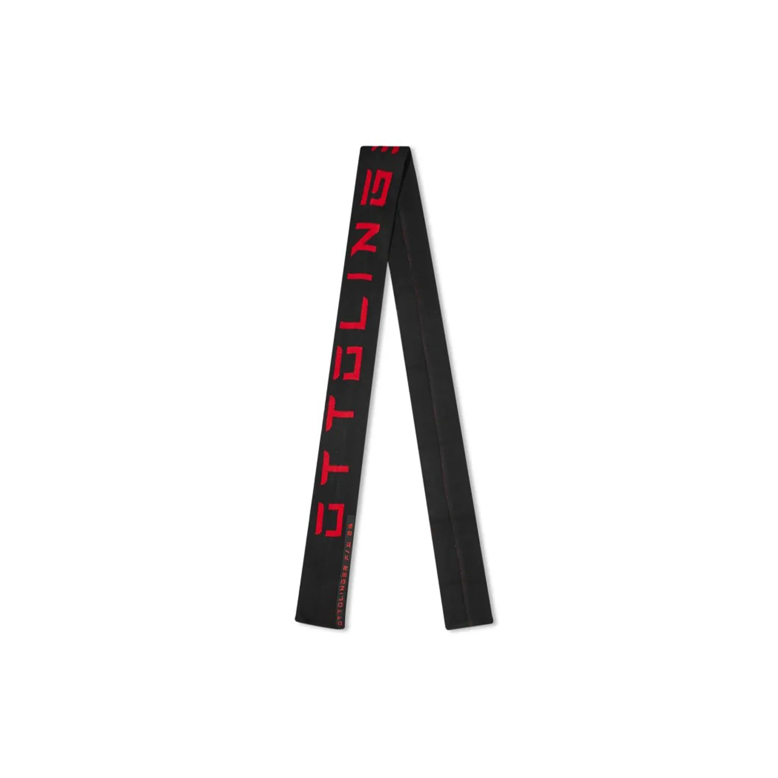 Logo Scarf (Black & Red)