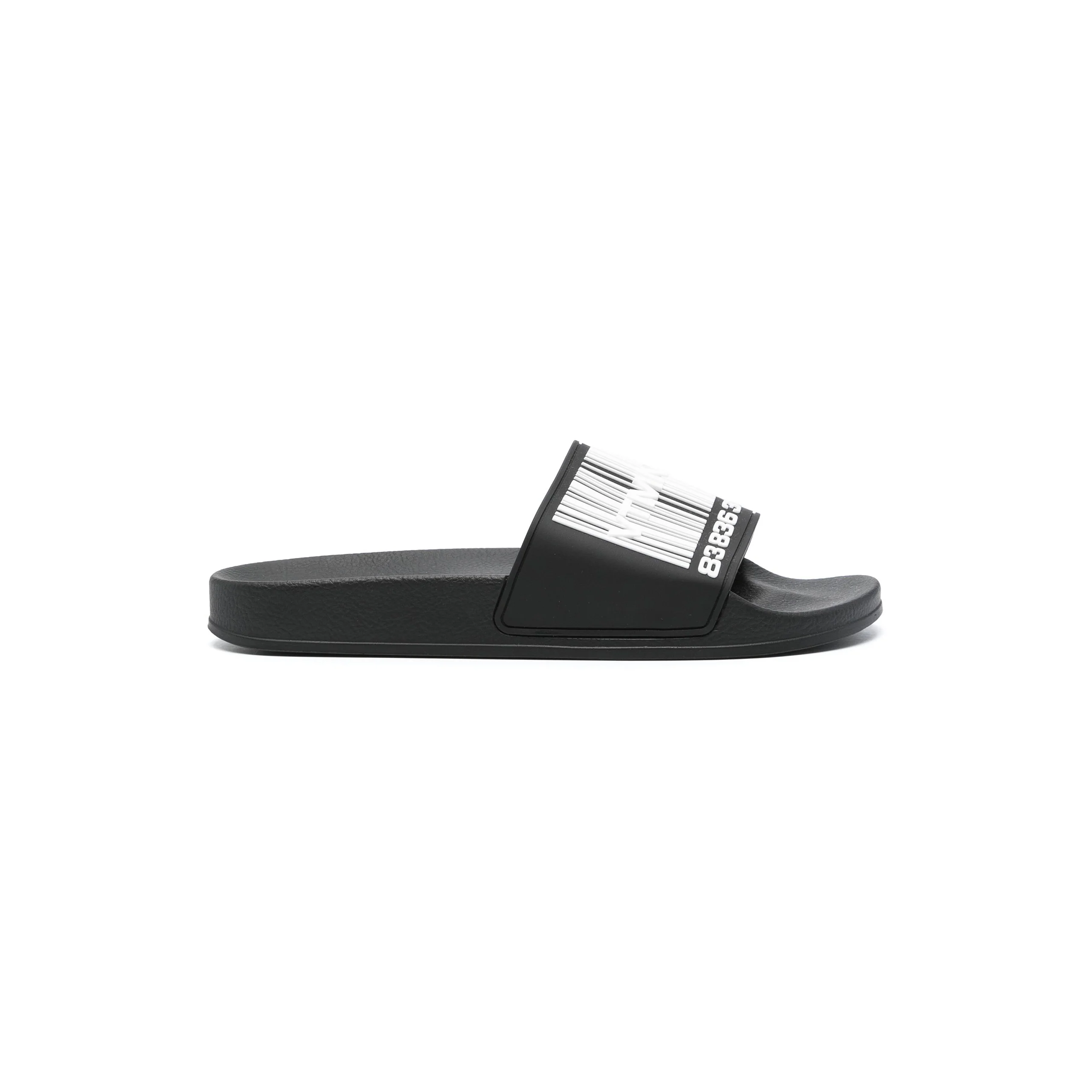 Barcode Logo Pool Slide (Black/White)