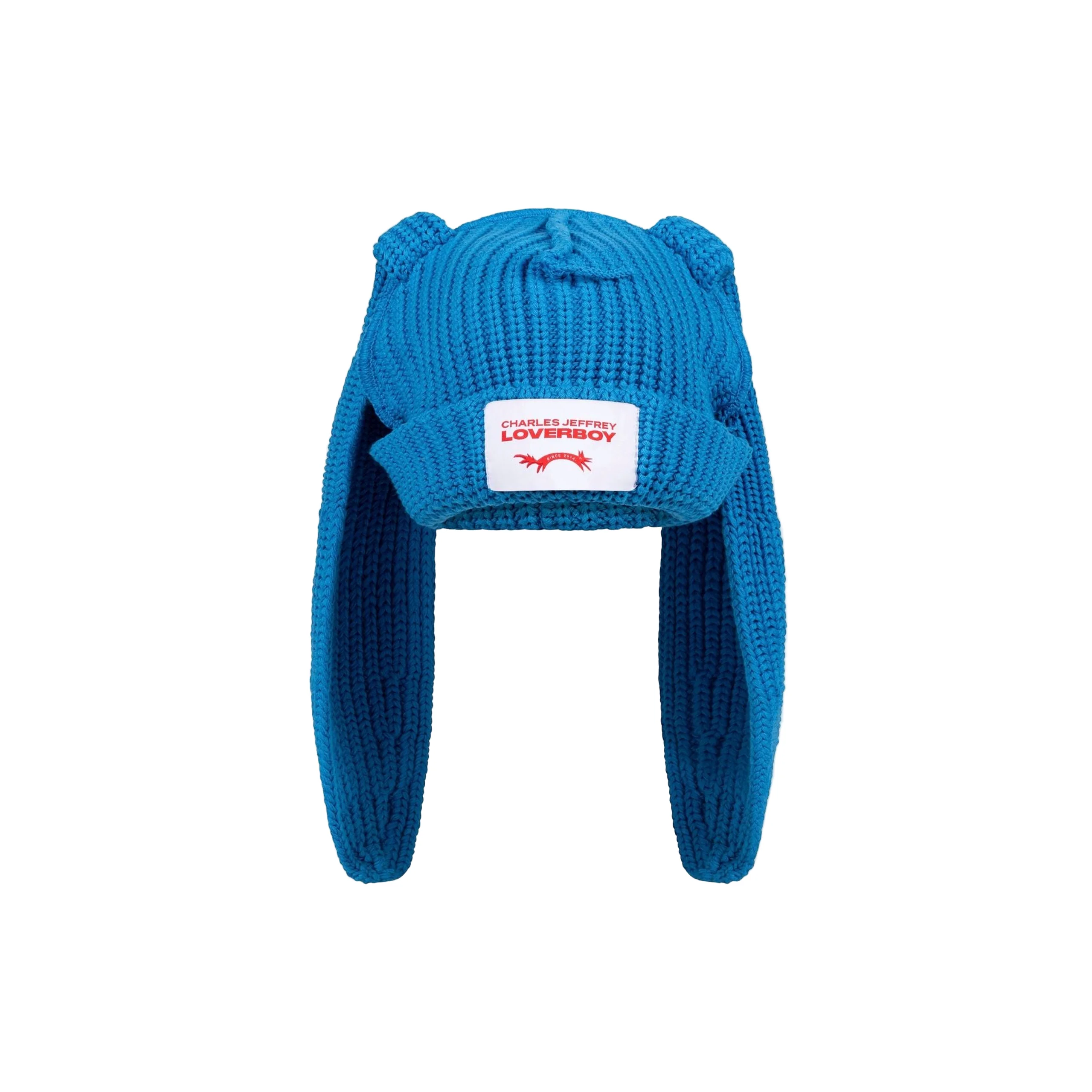 Chunky Rabbit Beanie (Light Blue)