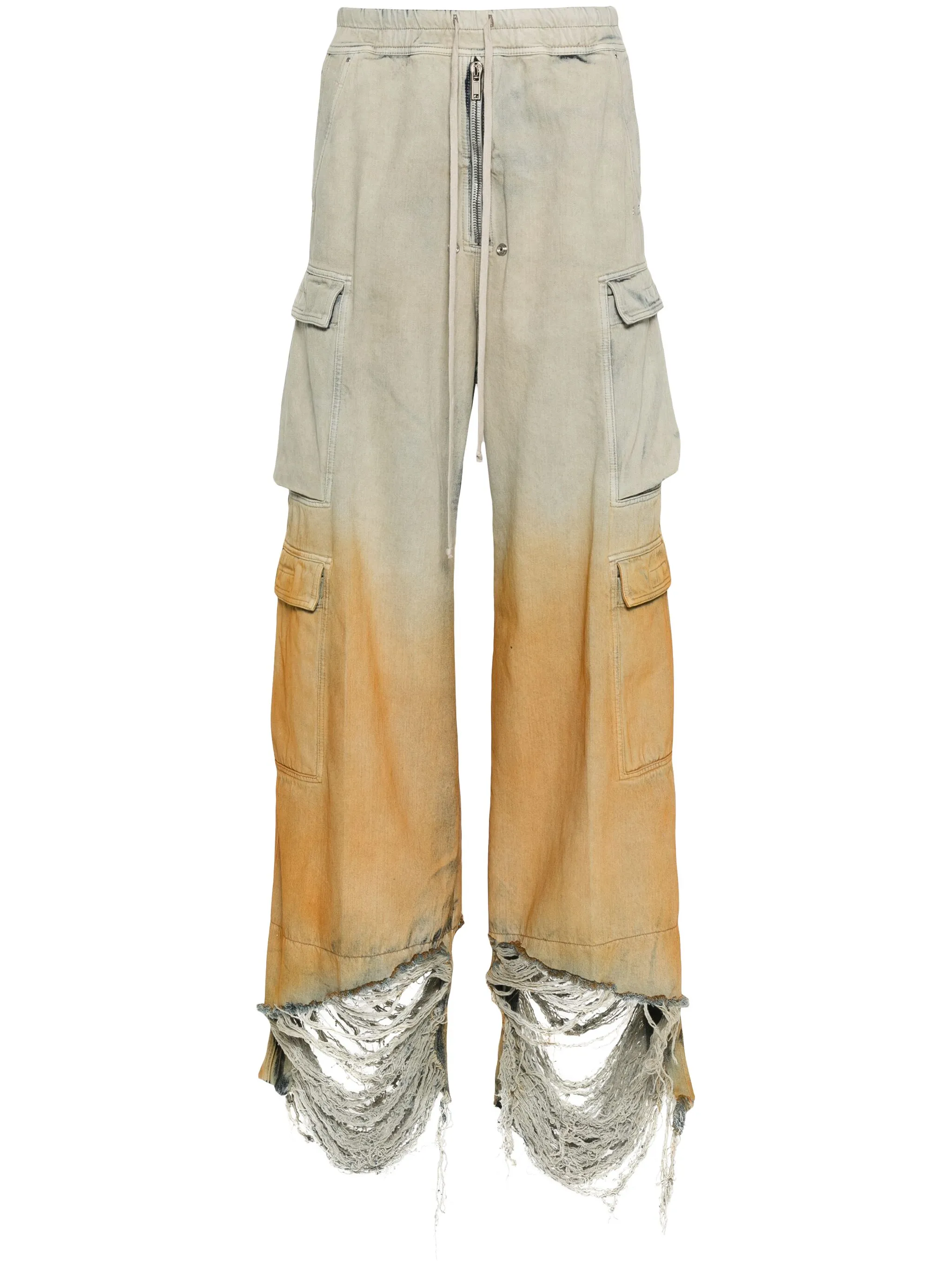 Double Cargo Jumbo Belas Pants (Sky/Orange)