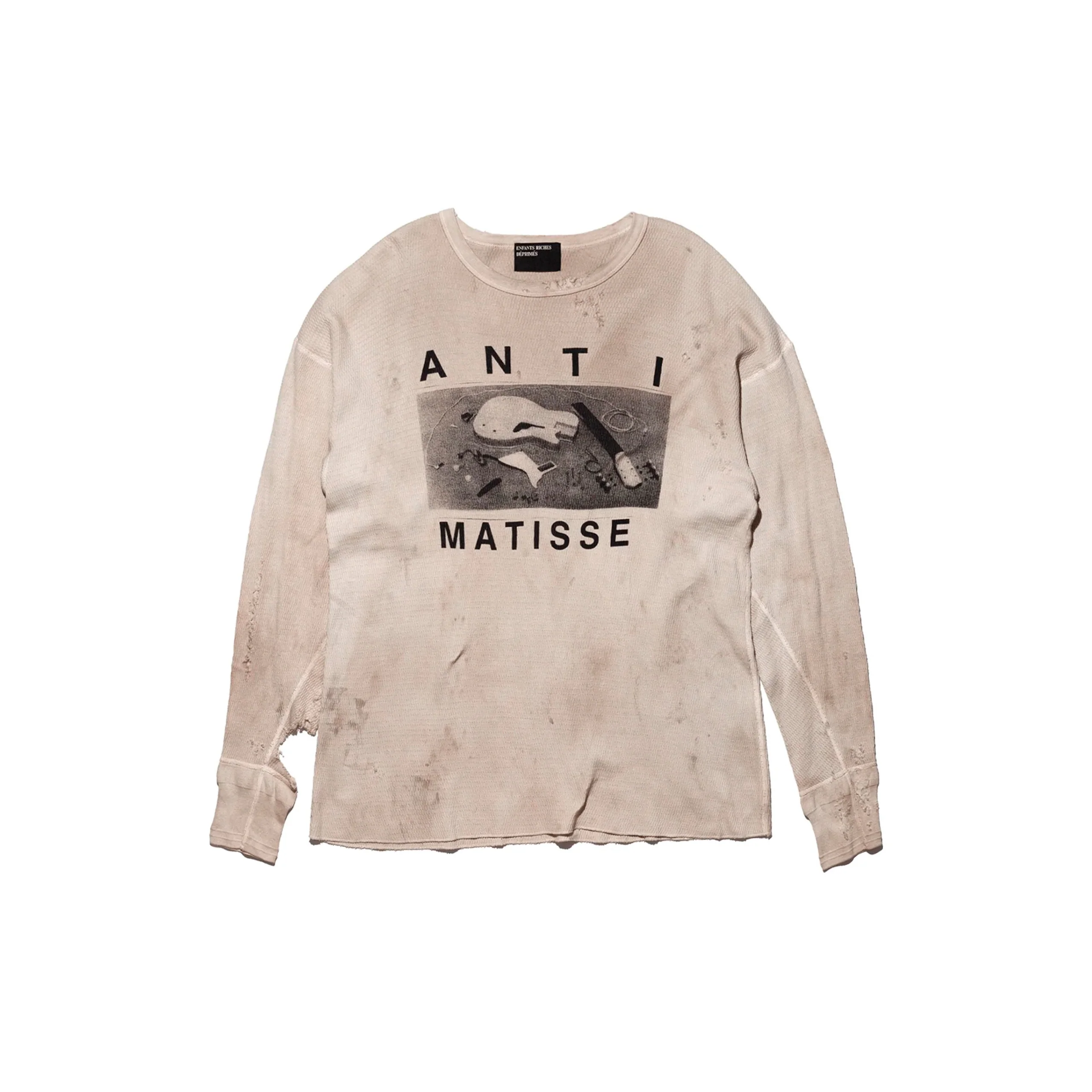 Anti Matisse Thermal Long Sleeve T-Shirt (Dirty White)