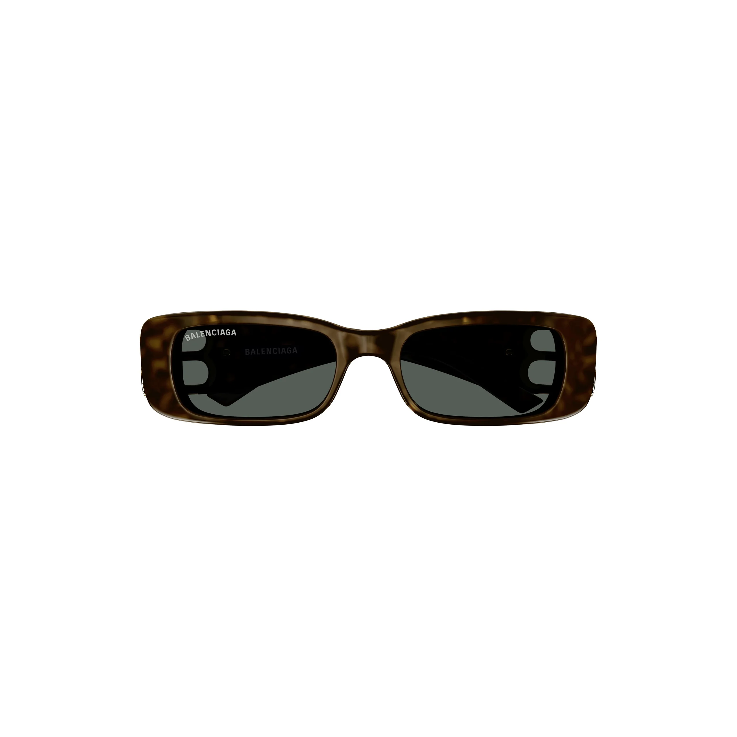 Women's Dynasty Rectangle Sunglasses (Havana/Gold)