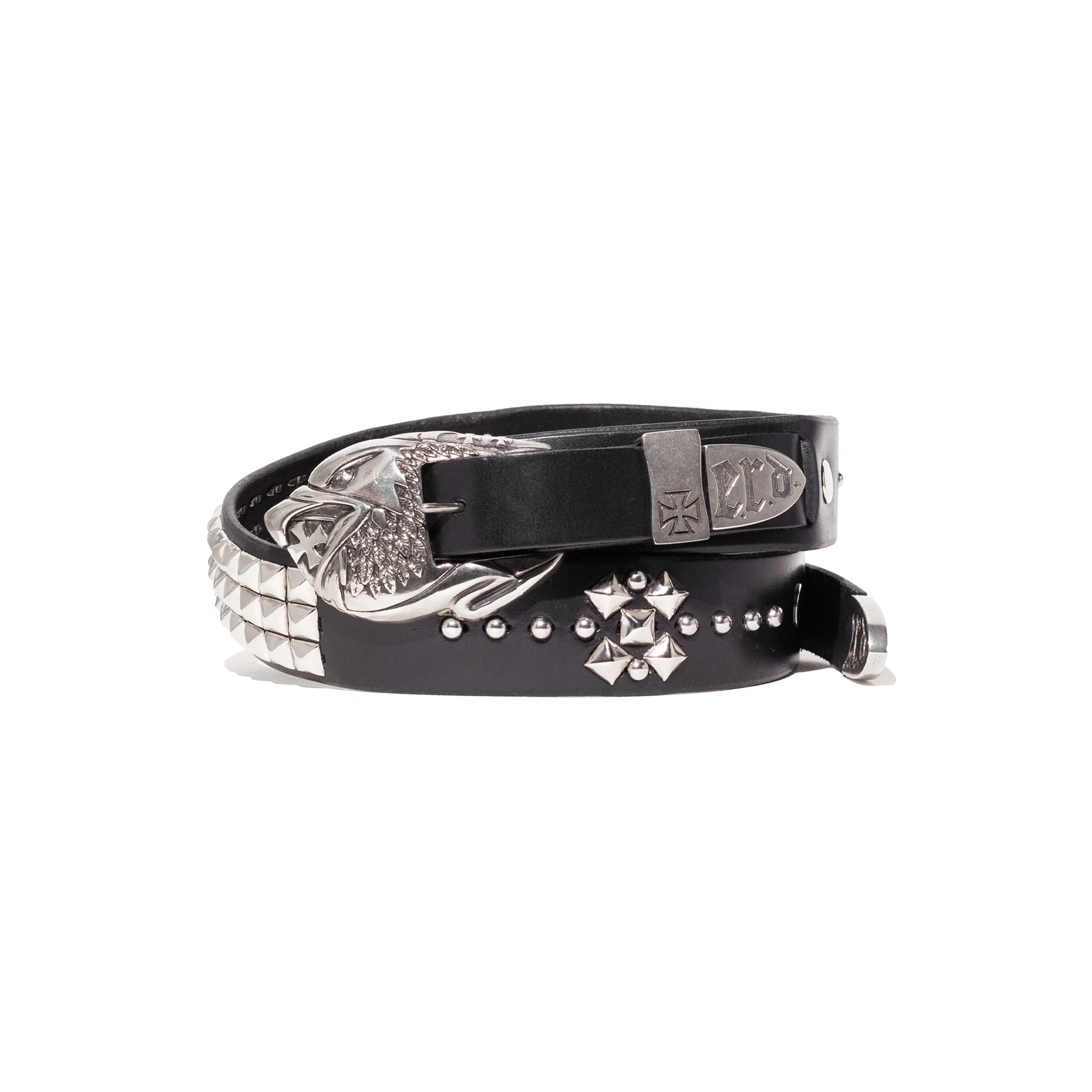 Double Eagle Buckle Belt Texas Serenade (Black)