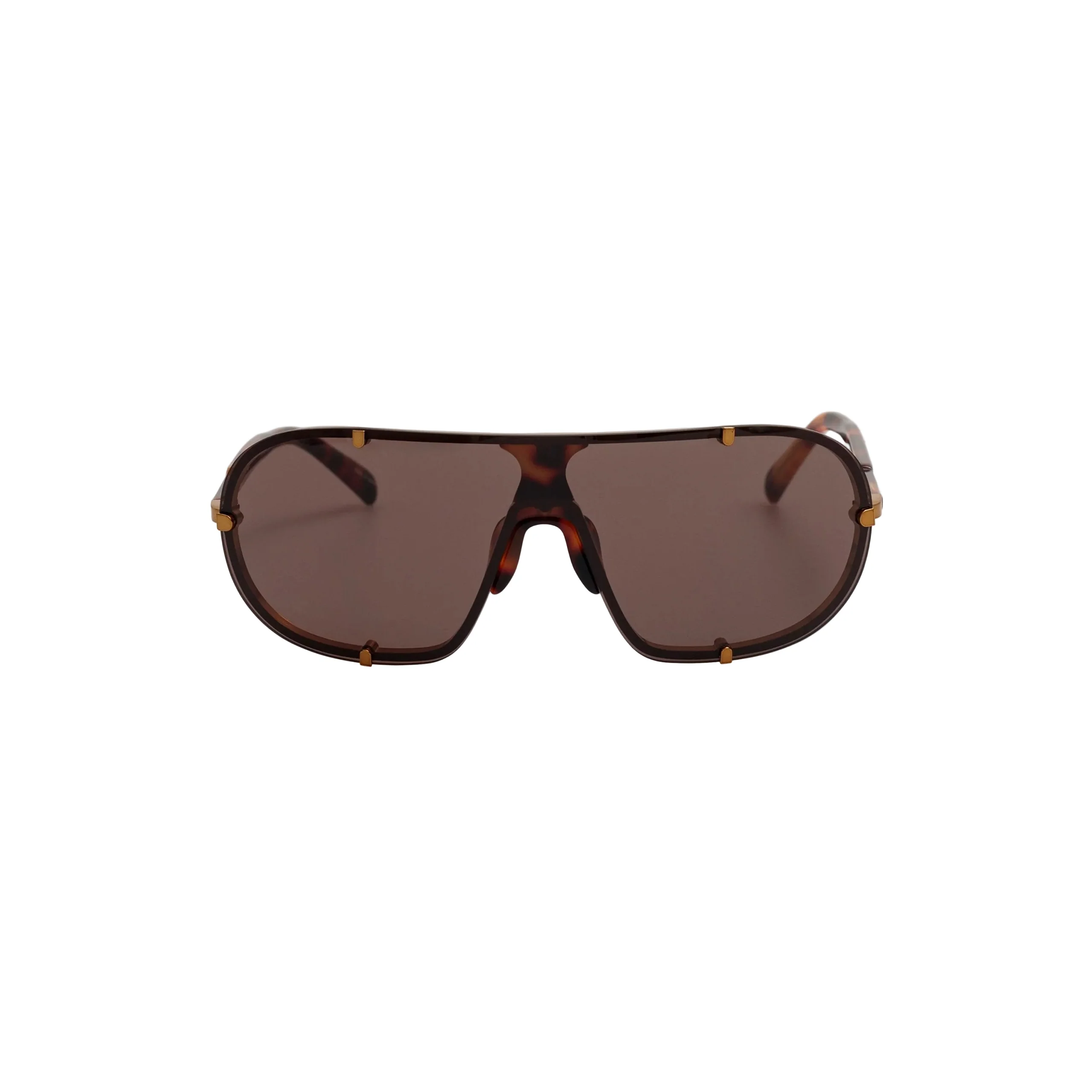 x Dries Van Noten Aviator Sunglasses (Old Gold/Tshell/Brown)