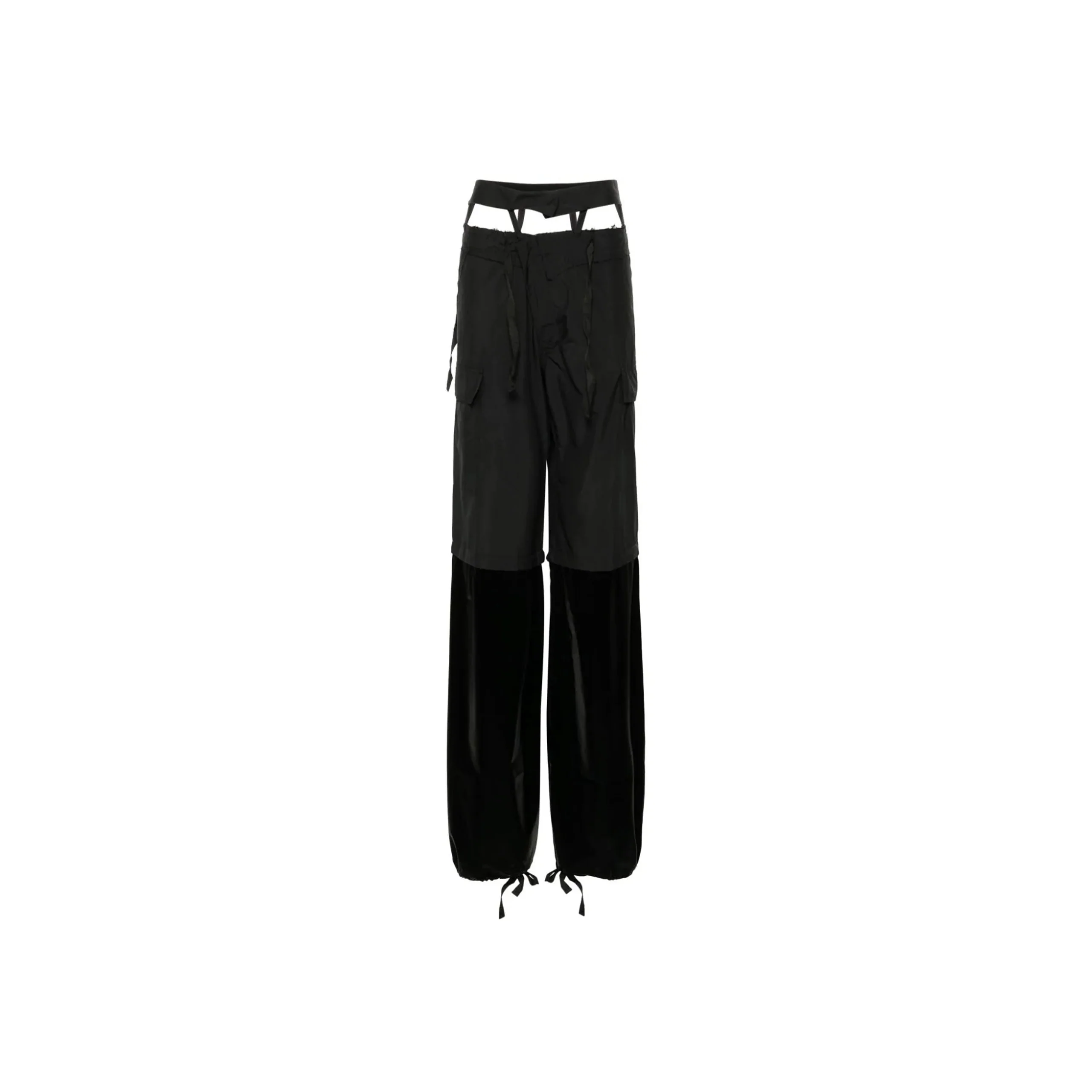 Baggy Cargo Pants (Black)