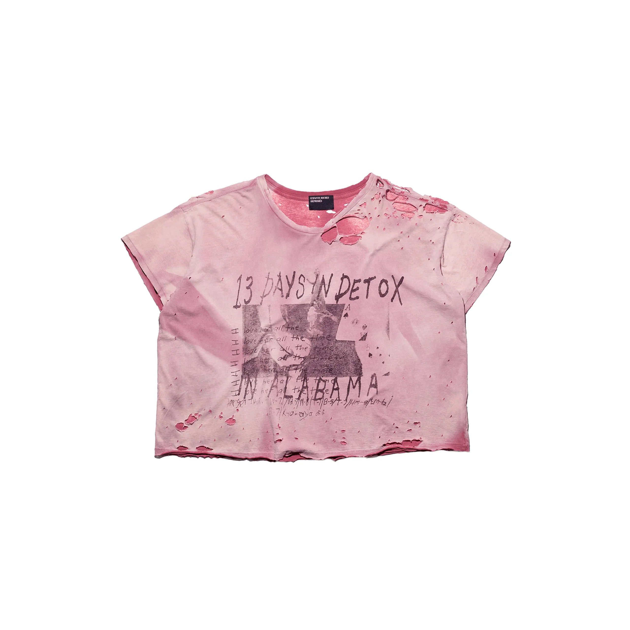13 Days In Detox T-shirt (Destroyed Brown)