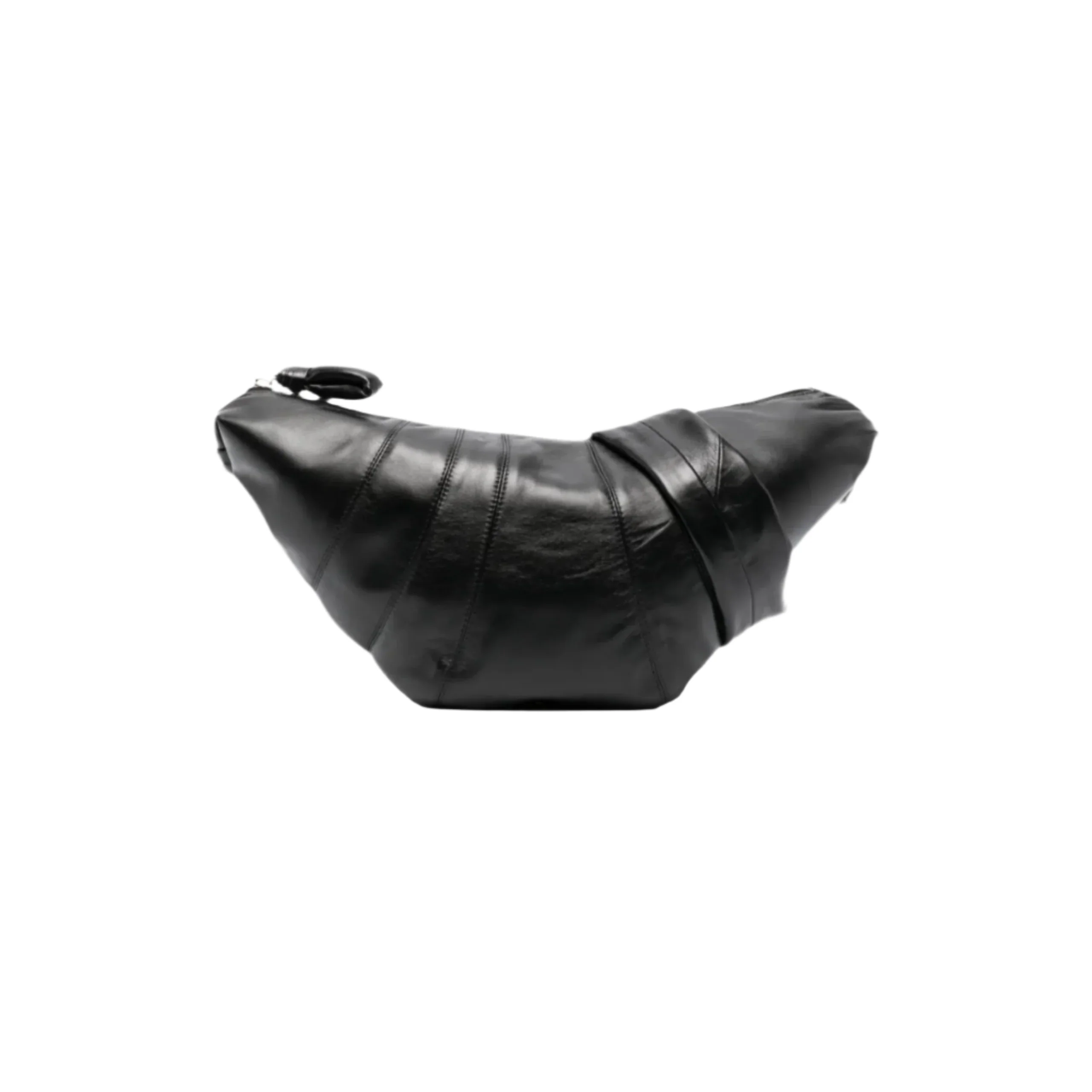 Medium Croissant Bag (Black)