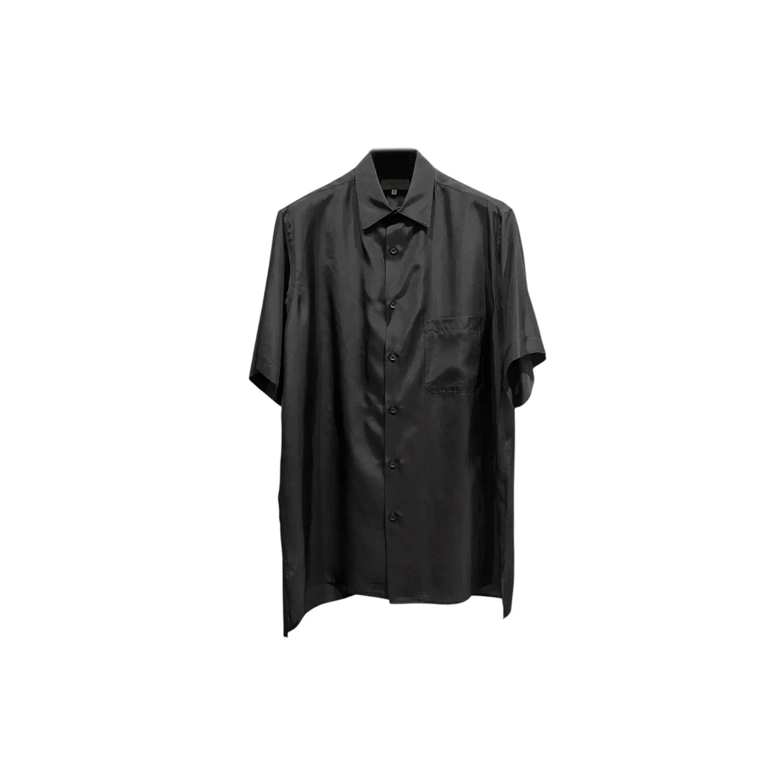 Big Half Sleeve Shirt (Black)