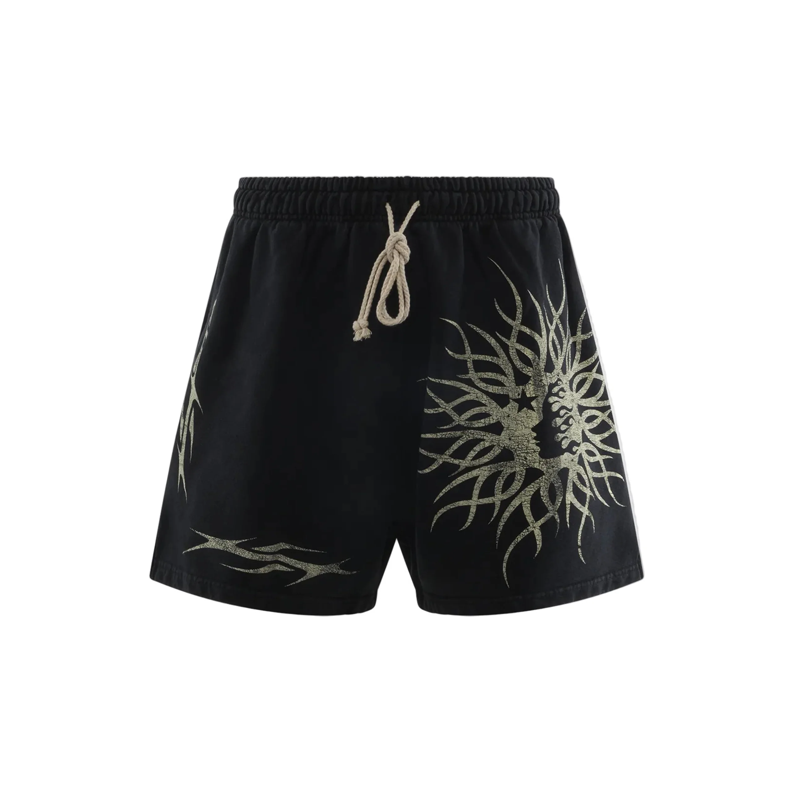 Flame Yang Shorts (Black)