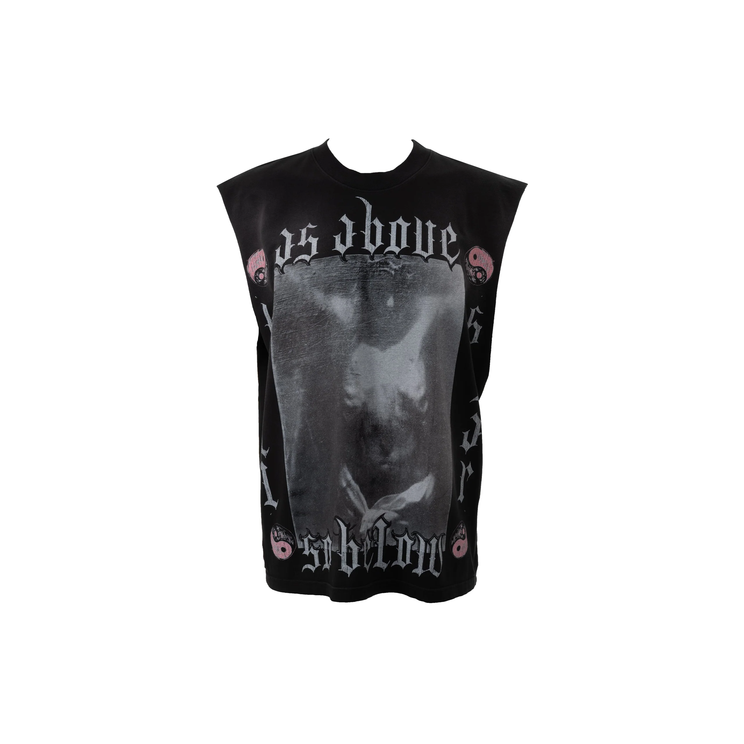 As Above So Below Muscle Tee (Black)
