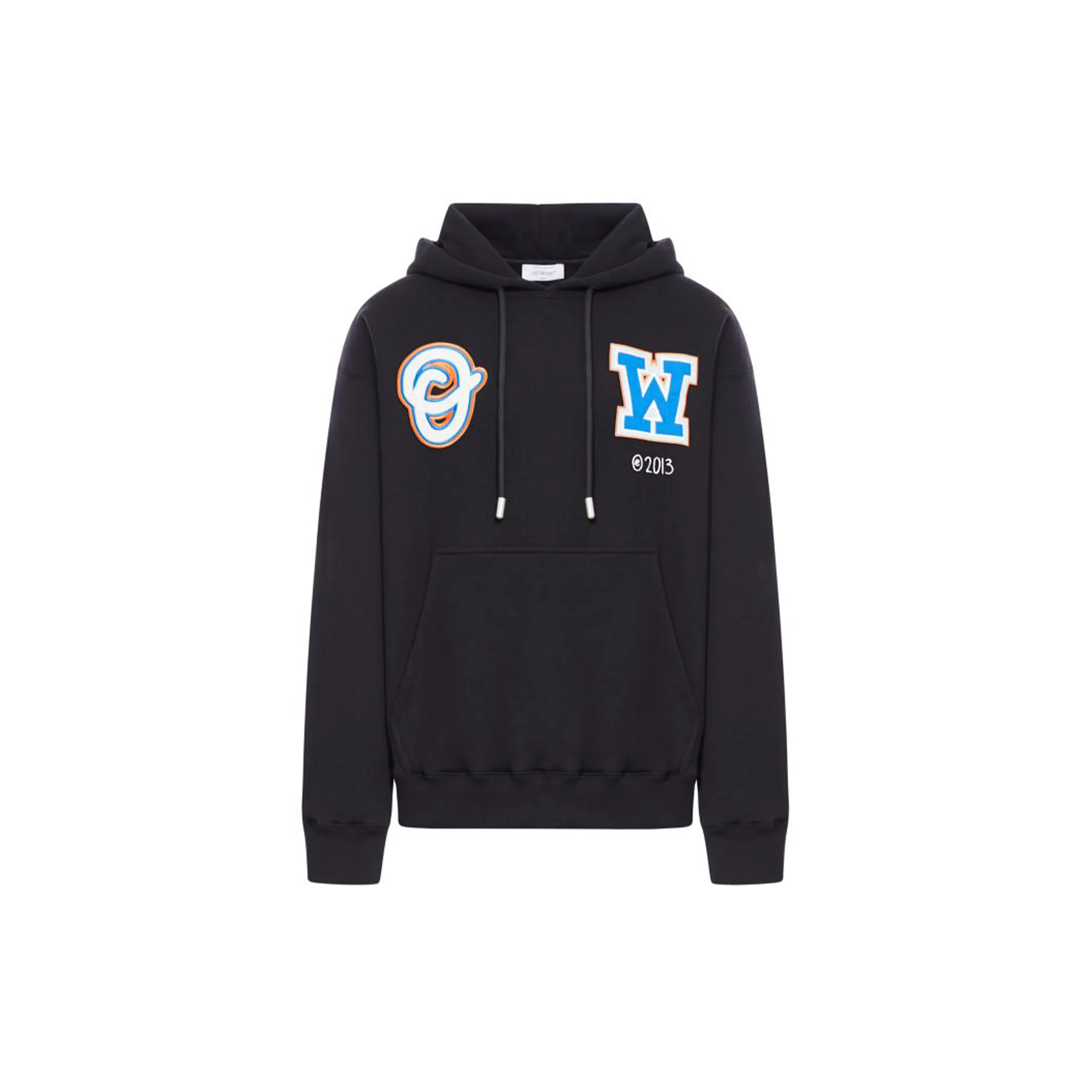 Patch Skate Hoodie (Black/Multicolor)