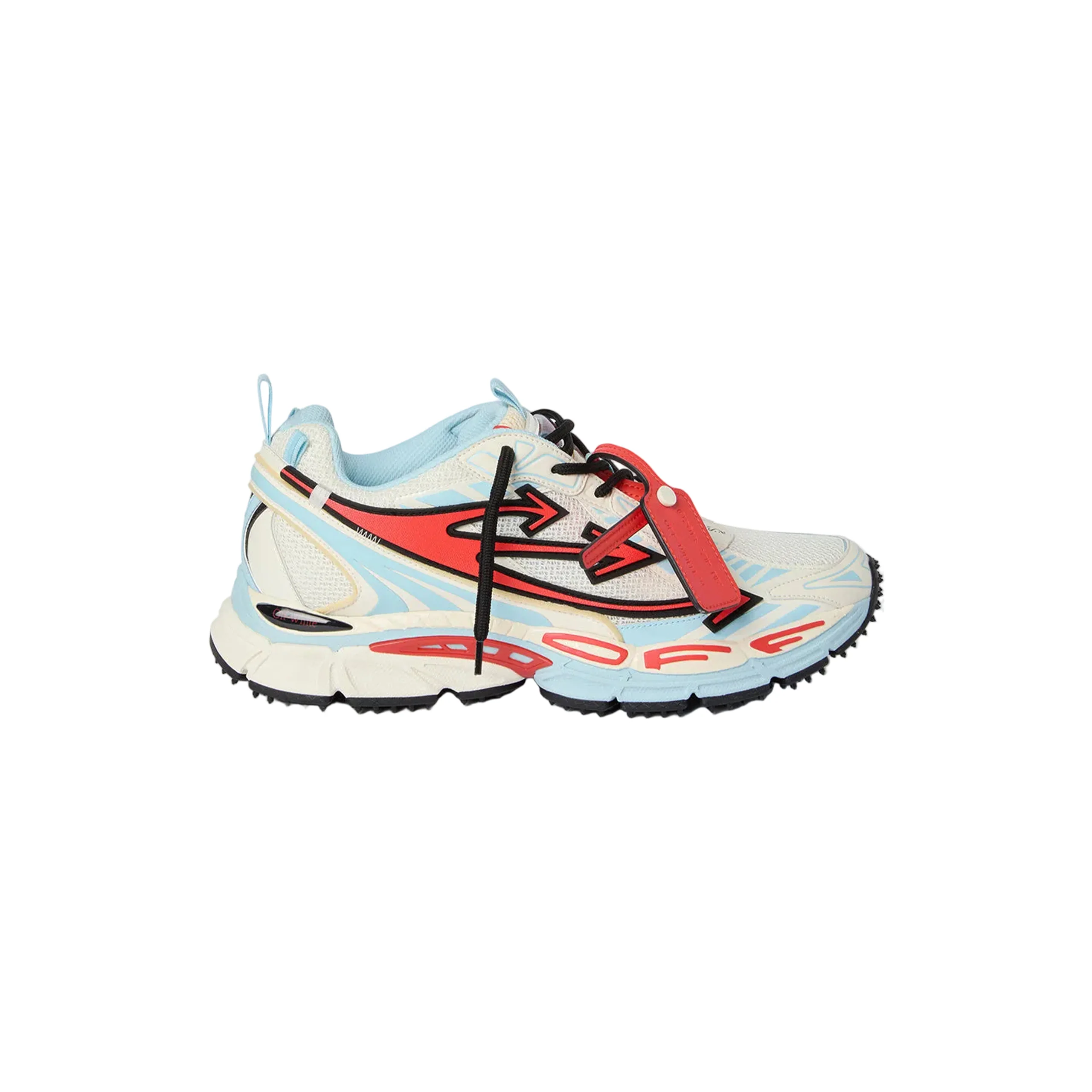 Women's Be Right Back Sneakers (Powder Blue/Coral Red)