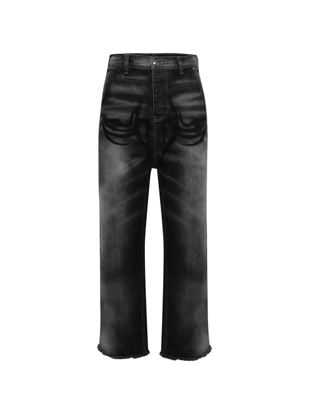 Graffiti Denim (Black)