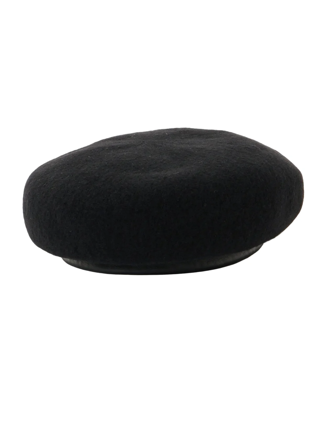 Zip Beret (Black)