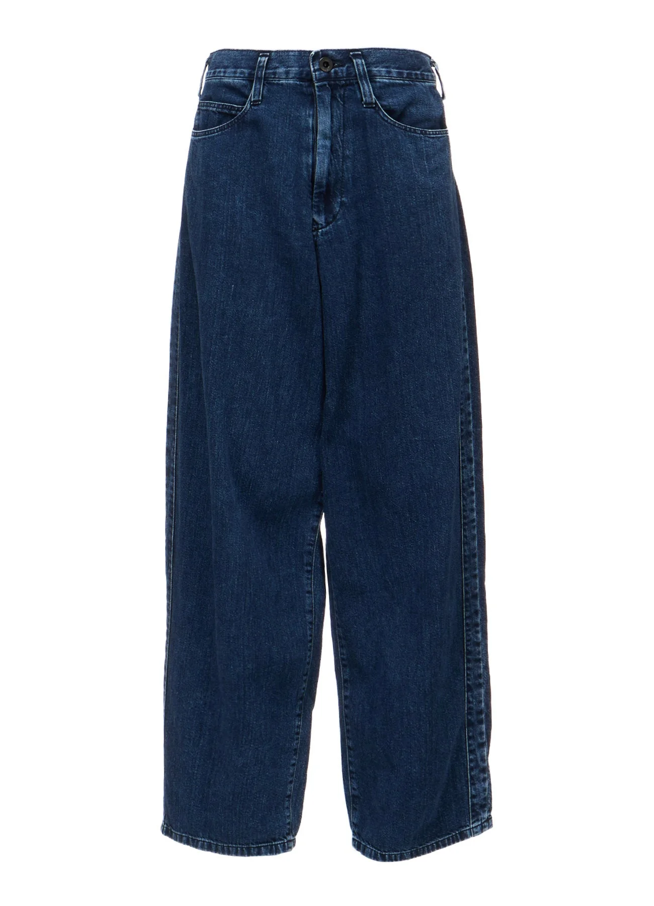 8OZ Denim Chemical Wash Side Braid Jeans (Indigo)
